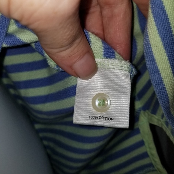 COPY - Cremieux Classics Men's XL Green/Blue Stri… - Picture 6 of 6